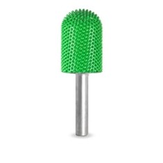 Tvar Valec s Gu&Auml;&frac34;at&Atilde;&frac12;m vrcholom pr-19mm stopka 6mm, Granulatie Saburr ASPRA - VERDE
