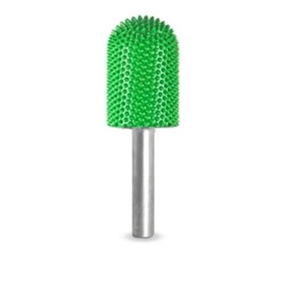 Tvar Valec s Gu&amp;Auml;&amp;frac34;at&amp;Atilde;&amp;frac12;m vrcholom pr-19mm stopka 6mm, Granulatie Saburr ASPRA - VERDE foto