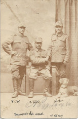 Soldati romani Arad 1919 primul razboi mondial fotografie veche foto