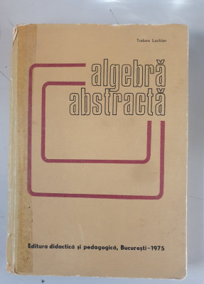 Algebra abstracta - Tudora Luchian foto