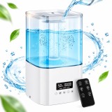 Umidificator de Aer Ultrasonic SofiaCONCEPT&reg;, 5.5 L, Aromaterapie, Oprire Automata, Silentios, White Pearl