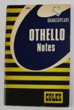 NOTES OF SHAKESPEARE &#039;S &#039;&#039; OTHELLO &#039;&#039; by M.J. CHRISTIE , 1976