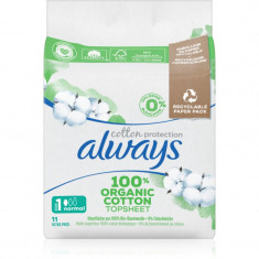 Always Cotton Protection Normal absorbante fara parfum 11 buc