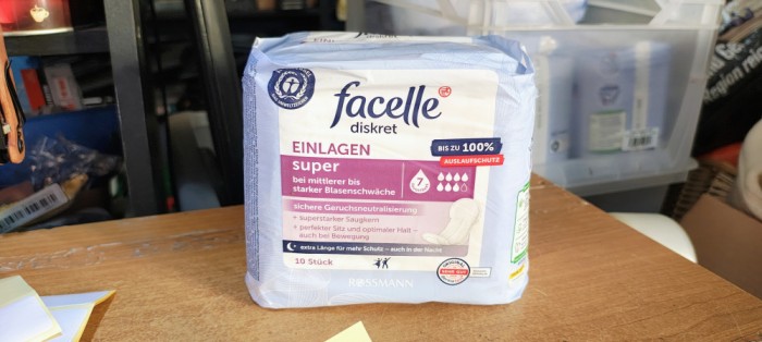 Absorbante igienice incontinență facele diskret supar #han