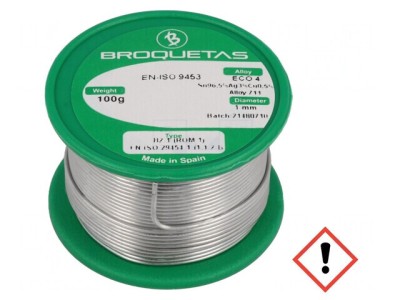 S&amp;acirc;rmă de Lipit fără Plumb 1mm 0,1kg foto