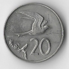 Moneda 20 cents 1987 - Cook