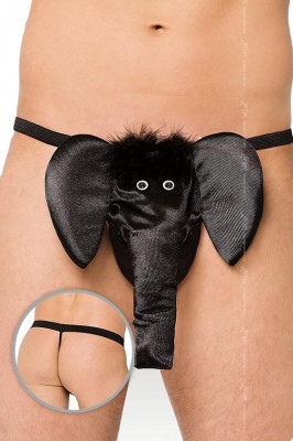 Chilot Funny Elefant cu Trompa Softline - Negru## foto