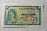 SPANIA 5 PESETAS 1935 (361)