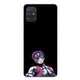 Husa compatibila cu Samsung Galaxy A51 Silicon Gel Tpu Model Demon Slayer Akaza