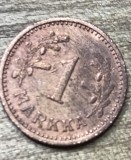 MNDSTR053 Finlanda (curatata) 1 Markka, Europa