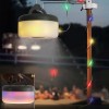 Ghirlandă LED RGB, Model 2 &icirc;n 1, USB, 5 Moduri Iluminare, Lungime 8m, Capacitate 1200 mAh, Multicolor, Exterior IP44, Oem