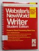 WEBSTER &#039;S NEW WORLD WRITER , STUDENT EDITION , 1989