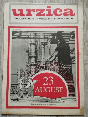 Revista Urzica, nr. 15 / august 1973 foto