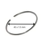 Segmenti 43 x 1.5 mm pentru drujba, motocoasa, PowerX