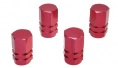 Set capacele ventil hexagon rosu - BIT2-9538+ foto