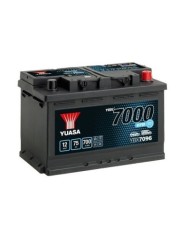 Baterie Auto Yuasa 7000 EFB 75Ah 700A cu Start-Stop, 278x175x190mm