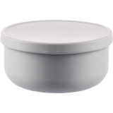 Zopa Silicone Bowl with Lid bol din silicon cu capac Dove Grey 1 buc