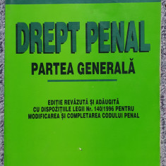 Drept penal, partea generala, Vasile Dobrinoiu, Ilie Pascu, 1997, 566 pagini