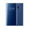Husa Samsung Galaxy S9 Flip Cover Oglinda Albastru
