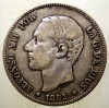 Moneda Argint Spania Alfonso XII 2 Pesetas 1882 *678.2* 10g Argint 0.835