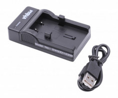 Vhbw micro usb-akku-ladegerat passend pentru olympus li-10b u.a., , foto