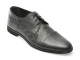 Pantofi eleganti ROGGERO negri, SBS1009, din piele naturala
