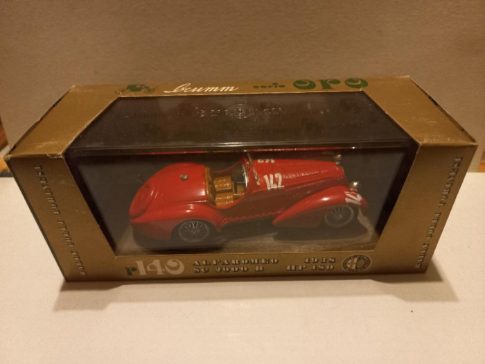 Macheta Alfa Romeo SC 2900 B - 1938 scara 1:43 BRUMM