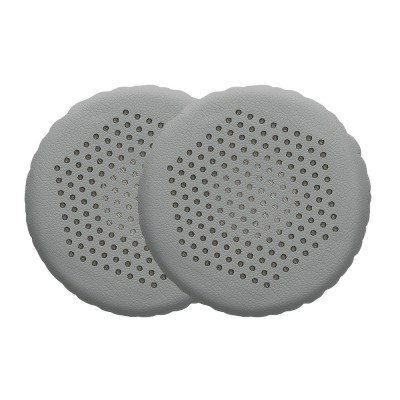 Set 2 Perne de urechi Kwmobile pentru Jabra Evolve 65/Evolve 40/Evolve 30, Gri, Piele ecologica, KWM0000209T002C foto