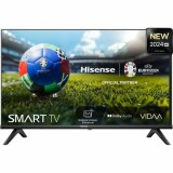 Smart TV Hisense 40A4N, 40 inch (102cm), Full HD, LED D-LED, Negru