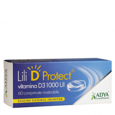 Lili d protect vitamina d3 1000ui 60cpr masticabile