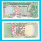 Sao Tome &amp; Principe (p#60) 100 Dobras 1989 UNC &#039;Amador&#039; serie: AD59916xx