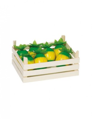 Ananas din lemn in ladita - Goki foto