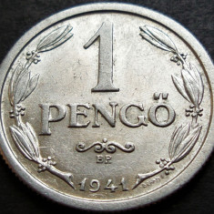 Moneda istorica 1 PENGO - UNGARIA, anul 1941 *cod 441 B