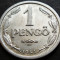 Moneda istorica 1 PENGO - UNGARIA, anul 1941 *cod 441 B