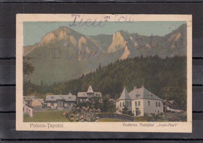 POIANA - TAPULUI VEDEREA MUNTILOR JEPII-MARI CIRCULATA 1923