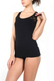 Maiou, 999MRE2130 - S/M, Miorre, 46% bumbac/46% modal/ 8% elastan, Negru