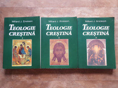 TEOLOGIE CRESTINA - 3 vol - MILLARD J. ERICKSON , 1998 foto