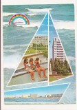RF129 - Carte Postala - Litoral Marea Neagra, circulata 1970