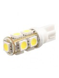 Led auto T10 W5W 9 SMD, 12V, Xenon Bright