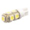 Led auto T10 W5W 9 SMD, 12V