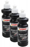 Set 3 Buc Sonax Profiline Soluție Abrazivă Pentru Polish Faruri 250ML 276141