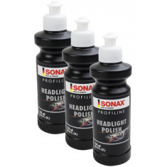 Set 3 Buc Sonax Profiline Soluție Abrazivă Pentru Polish Faruri 250ML 276141