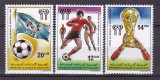 Mauritania 1978 sport fotbal MI 603-605 MNH w73, Nestampilat