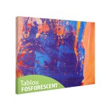 Tablou Fosforescent Nuditate 60x40 cm, Canvas, Decorativ, Luminează &icirc;n &Icirc;ntuneric, Imprimare Eco, Cadru Lemn, Artă, Living, Dormitor
