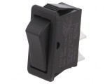 &Icirc;ntrerupător Basculant ON-OFF 16A 250V Negru