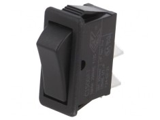 &Icirc;ntrerupător Basculant ON-OFF 16A 250V Negru
