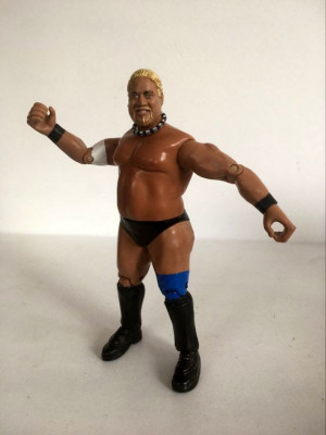 * Figurina Wrestling Rikishi Phatu 2000 Jakks Pacific Titan Tron, WWE WWF 18cm foto