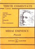 Poezii. Texte Comentate - Mihai Eminescu, Albatros 1990, Romane, Beletristica, 146 pagini