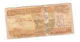 Bancnota Etiopia 50 birr 2012, circulata, uzata, mazgalita