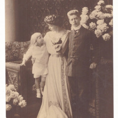 2007 - Regina MARIA, Queen MARY & children, Regale - old postcard - used 1908
